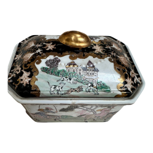 Antique Chinese Export Porcelain Tureen