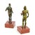 1980s Bronze Replicas of the Riace Warriors on Marble Bases, Late 20th Century, Set of 2 For Sale - Image 5 of 6