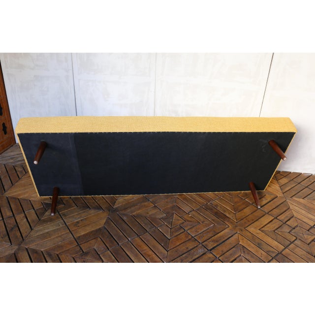 Mid-Century Modern Danish Reupholstered Bench — 1960s For Sale - Image 15 of 18
