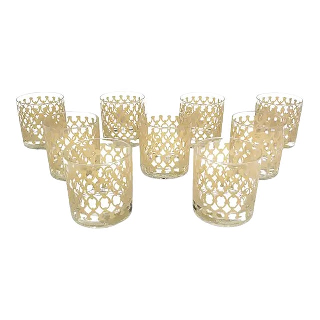 Georges Briard Glassware Barware, Mid Century, 1970s For Sale