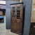 Brown Late 20th Century English Oak Glass Top Doors With Paneled Bottom Doors Corner Cupboard For Sale - Image 8 of 16