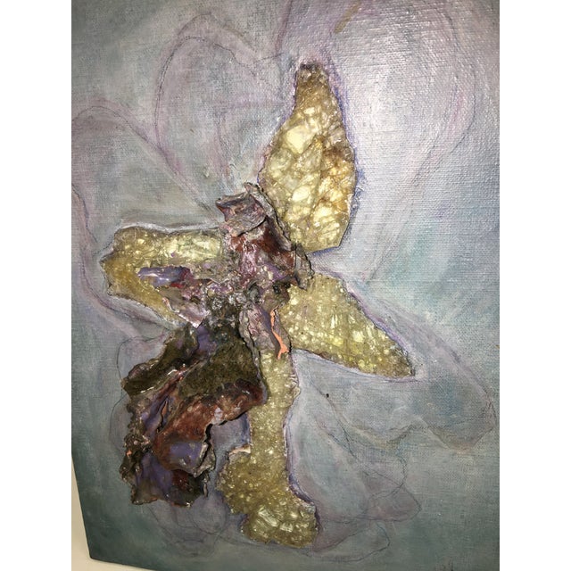 Blue Orchid Art on Canvas Chairish