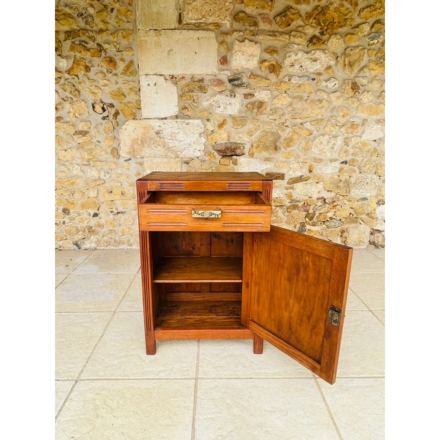 Art Deco Walnut Storage Cabinet, 1930s For Sale - Image 15 of 18