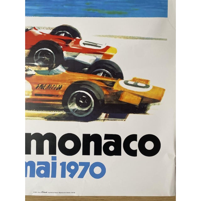 Monaco 9-10 May 1970 Poster from Michael Turner, 2025 For Sale - Image 6 of 7