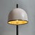 Italian Postmodern Black Metal Floor Lamp with White Metal Lampshade, 1980s For Sale - Image 4 of 14