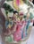 Chinese Antique Chinese Famille Rose / Polychrome Porcelain Vase With Applied Relief & Guangxu Mark For Sale - Image 3 of 7