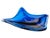 Blue Large Stingray Glass Centerpiece Bowl 21" Oversize Blue Nautical Coastal Decor For Sale - Image 8 of 18