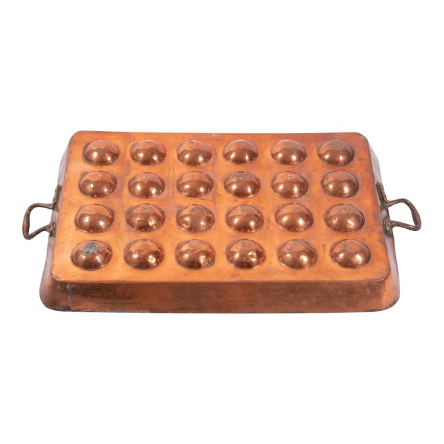 Oversize Copper English McWhirter Pan For Sale
