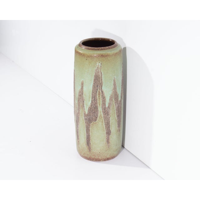 Mid 20th Century Scheurich Keramik West German Ceramic Vase For Sale - Image 5 of 8