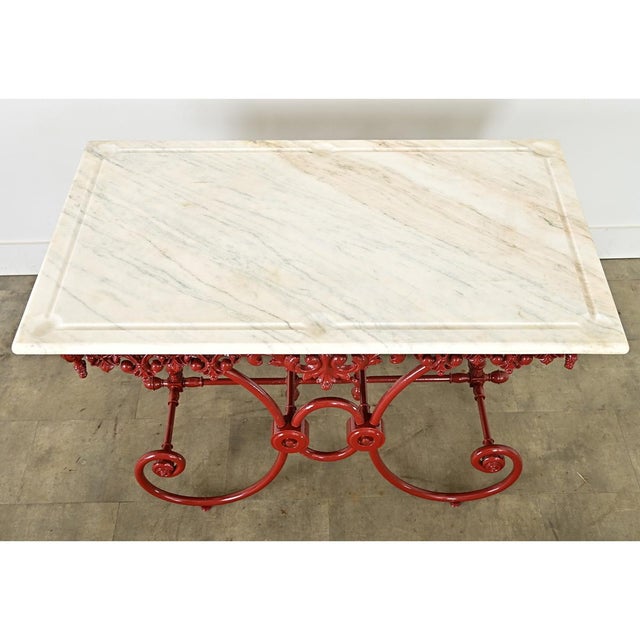 French 19th Century Butchers Presentation Table For Sale - Image 11 of 15