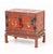 Chinese Antique Chinese Red Lacquer Painted Cabinet on Stand, Late Qing Dynasty, Circa 1880–1920 For Sale - Image 3 of 8