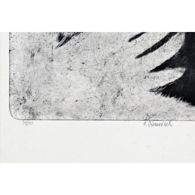 Late 20th Century Vladimir Komarek, The Kiss, Circa 1970 For Sale - Image 5 of 6