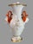 Victorian Antique Old Paris 2 Piece Bolted Porcelain Floral & Gilt Decorated Handled Vase For Sale - Image 3 of 9