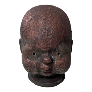 Antique Bronze Baby Doll Head Mold