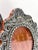 1940s 925 Sterling Silver Repoussé Oval Frames, Pair For Sale - Image 9 of 12