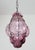 1960s Wonderful Large Magenta Colour Venetian Lantern, Seguso Murano Glass, Italy For Sale - Image 12 of 14