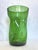 Cylindrical Green Hand-Blown Glass Vase from Vetrerie Empolesi, Italy, 1950s For Sale - Image 7 of 14