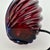 Vintage Mid Century Modern Italian Accent Murano Glass Lamp Cobalt Blue Pink Red Retro Sommerso Seguso For Sale - Image 6 of 8