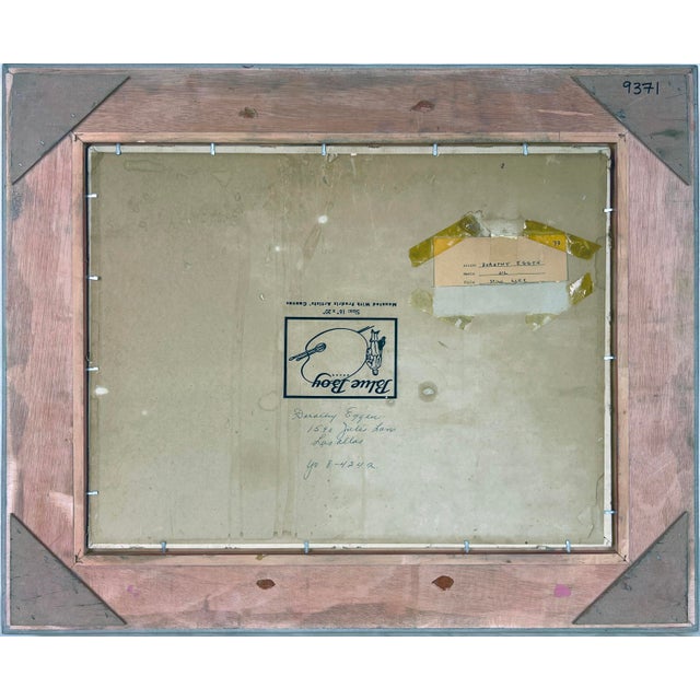 Still Life of Fruit on Table Style of Paul Cézanne by Dorothy Milne Eggen For Sale - Image 9 of 10