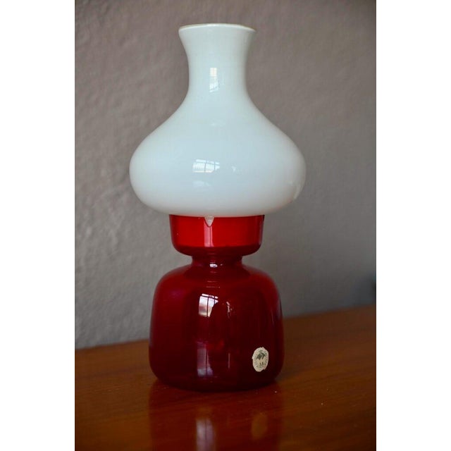 1980s Danish Candlestick by Jacob E. Bang for Kastrup Holmegaard, 1980s For Sale - Image 5 of 10