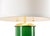 Brighten your home with this charming transitional table lamp. Savannah features a colorful glass cylinder with a dazzling...
