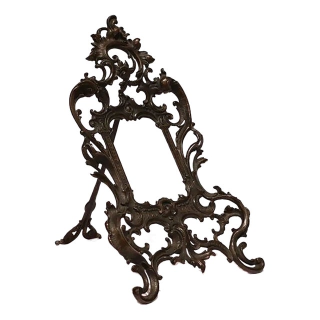 Bronze Picture Frame, 1890-1910 For Sale