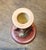 Ceramic Roseville Snowberry Single Candle Holder For Sale - Image 7 of 8