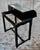 Victorian Ebonised Oak Bow-Fronted Display Cabinet, 1900 For Sale - Image 11 of 13