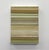 A contemporary abstract painting featuring layered horizontal bands in soft sage, taupe, cream, and muted olive tones....
