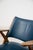 Vintage Lounge Chair in Wood and Blue Skai from Dal Vera, 1950s For Sale - Image 9 of 16