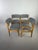 Original set of five chairs designed by Erik Buch, one of the most highly regarded Danish designers of the Mid-Century...