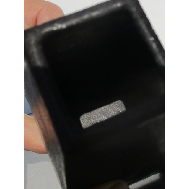 Ceramic Japanese Modern Terra Cotta Vase For Sale - Image 7 of 8