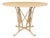 Round Garden Table in Wrought Iron, 1890s For Sale