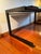 1990s Vintage 1990s Cantilever Desk – Metal Frame & Granite-Finish Glass For Sale - Image 5 of 9