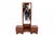 Art Deco dressing table from the 1940s, Poland. In very good condition, after professional renovation. Dimensions: height...