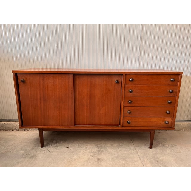 Vintage Sideboard in Teak, 1950 For Sale - Image 17 of 18