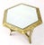 Mid-Century Modern Mid-Century Modern Hexagon-Top and Star Base Side Table For Sale - Image 3 of 11