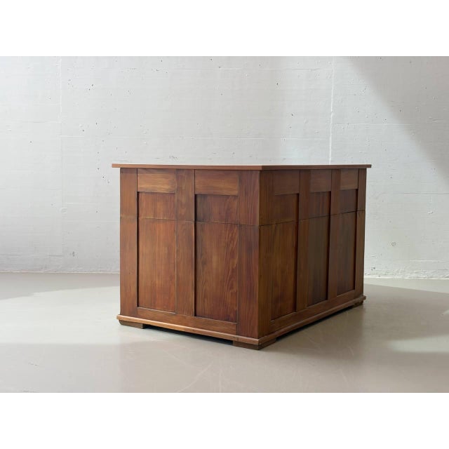 Archive Chest of 6 Drawers in Cherrywood, 1970s For Sale - Image 11 of 17