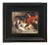 "A Couple of Foxhounds with a Terrier" Contemporary Reproduction Print After William Barraud, Framed 8-1/2" X 9-1/2" For Sale