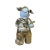 Figurative Gold White Piggy Golf Accent Fiber Glass Decor Figure For Sale - Image 3 of 5