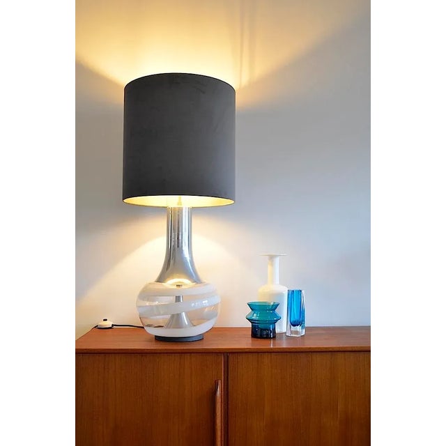 Large Table or Floor Lamp from Doria Leuchten, 1970s For Sale - Image 12 of 14