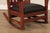 Mission Style Antique Oak Rocking Chair For Sale In Philadelphia - Image 6 of 12