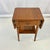 1970s 1970s Vintage Americana Federal Traditional Teak Drop Leaf Side Table For Sale - Image 5 of 17