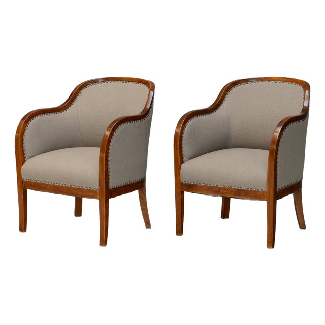 Swedish Armchairs, 1930s, Set of 2 For Sale