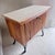 1950s Mid‑Century French Bamboo Drinks Cabinet on Cast Iron Legs, 1950s For Sale - Image 5 of 12