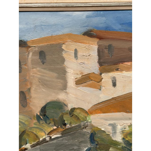Sven‑erik Markhed, Cityscape, 1950s, Oil Painting, Framed For Sale - Image 11 of 18