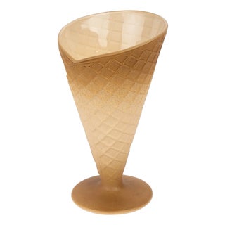 Glass Ice Cream Bowl from Bormioli Rocco For Sale