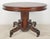 Brown 19th Century Victorian Style Expandable Walnut Dining Table For Sale - Image 8 of 13
