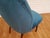 Teal Mid-Century Retro Velvet & Beech Chair For Sale - Image 8 of 13