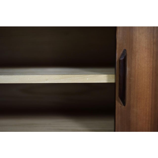 Mid-Century Danish Modern Wood Sideboard with Drawers, 1970s For Sale - Image 6 of 18